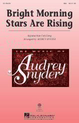 cover Bright Morning Stars Are Rising SSA choral sheet music cover